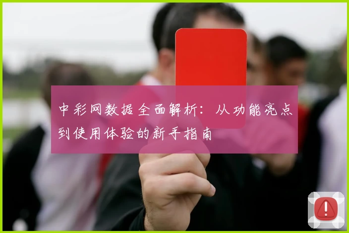 中彩网数据全面解析：从功能亮点到使用体验的新手指南